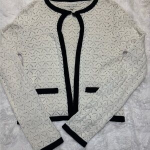Sanctuary Black and White Women's Blazer